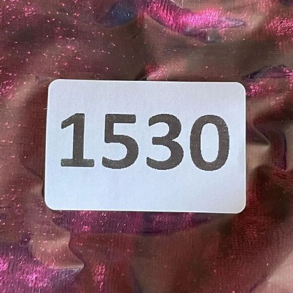 ClockHouse Wine Crushed Round Neck Velvet Soft One Piece  Bodysuit SZ L #1530 - Picture 11 of 12